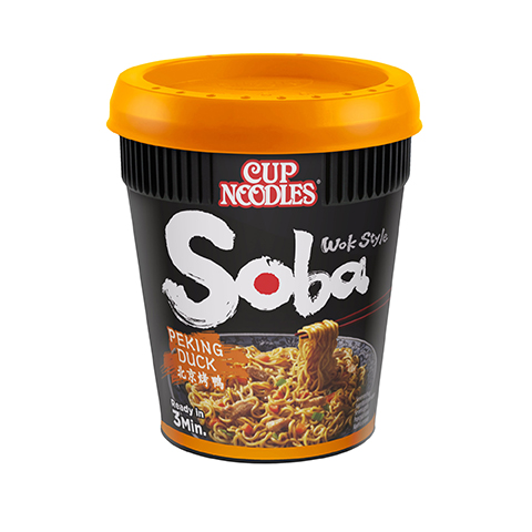 Soba Noodles με γεύση Πάπια Πεκίνου σε cup Nissin: Γεύση Κίνας σε Κάθε Μπουκιά!